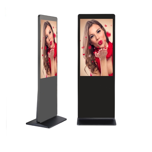 Android Network 43 Inch Indoor Vertical LCD Floor Standing Digital Signage Display