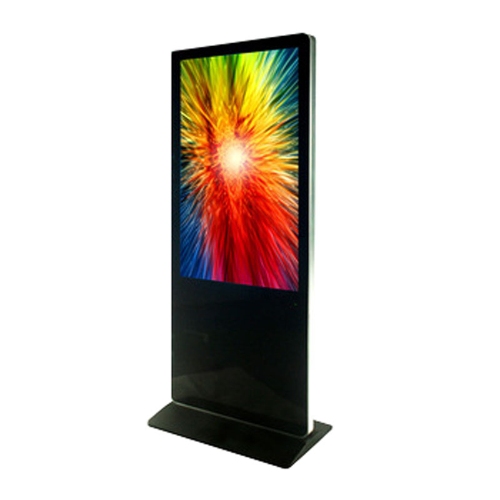 65 Inch LCD Floor Standing Digital Signage 1920x1080 Resolution 500 nits Brightness touch screen
